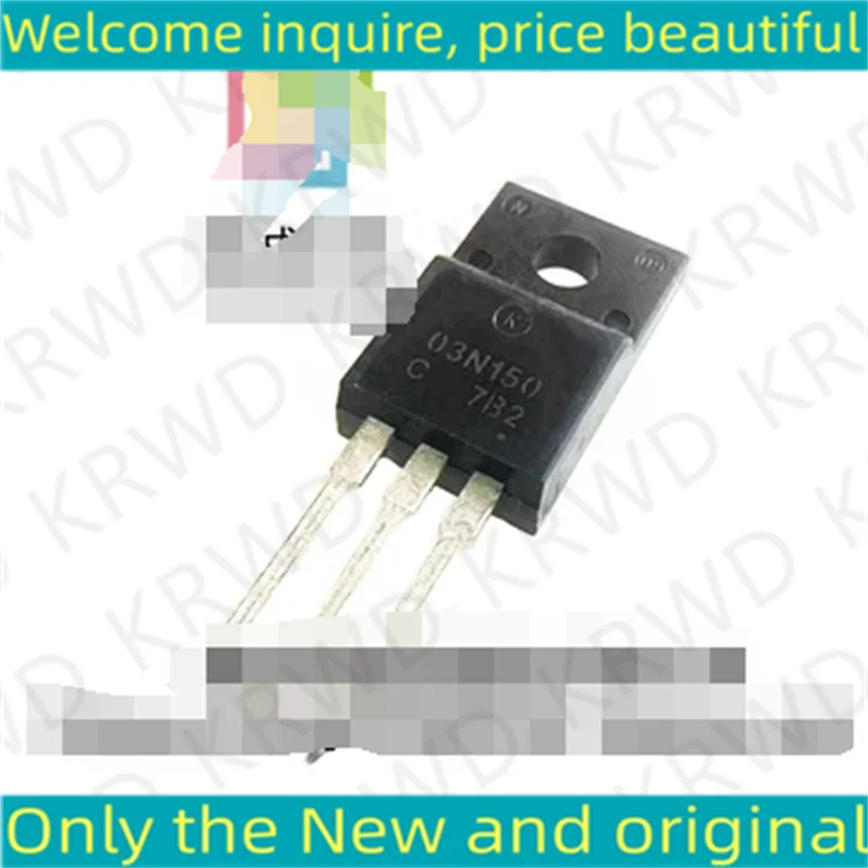 10PCS 03N150 New and original NDFP03N150CG NDFP03N150C NDFP03N150 TO-220F