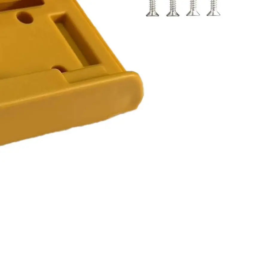 

Plastic Power Tool Battery Holder Mounting Bracket Compatible With DCB200 And DCB203 14.4V/18V Lithium Pack For Workshop Storage