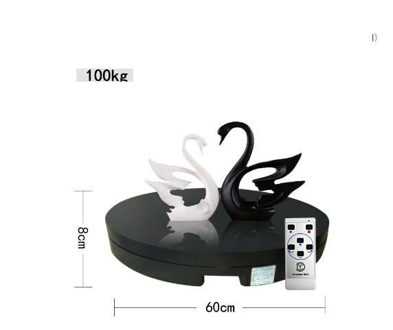 Speed Adjustable Photography Rotating Display Stand 360 Degree Electric Rotating Product Display Turntable For Video Shooting