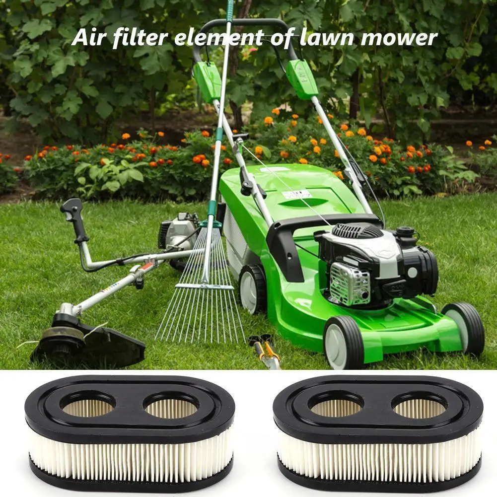 10pcs Lawn Mower Air Filter Replacement for Briggs Stratton 593260/798339/798452