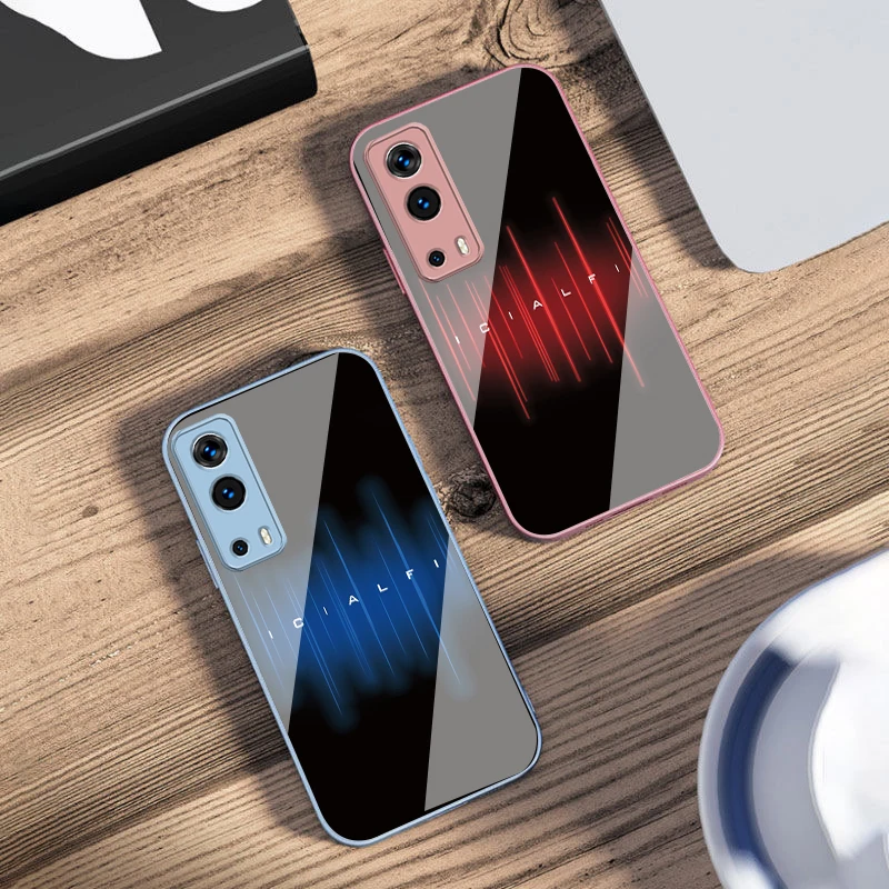 

Color Soundwave Diagram For Vivo Y76 16 55 V29 Lite 5G 25 23 30 iQOO Z9X 12 Pro Neo X200 100 90 60 Tempered Glass Phone Case