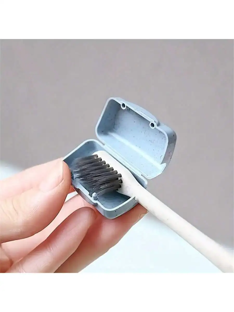 4PCS Toothbrush Head Protective Caps, Portable Toothbrush Covers for Dust Protection, Home, Travel and Camping