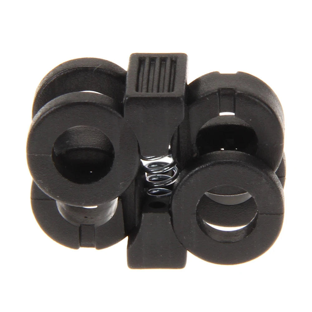 بوم مظلة حبل مشبك أربطة الحذاء السريع في الهواء الطلق المضادة للانزلاق المحمولة أبازيم مناسبة للأحذية وحقائب الظهر مجموعات السفر التخييم #6