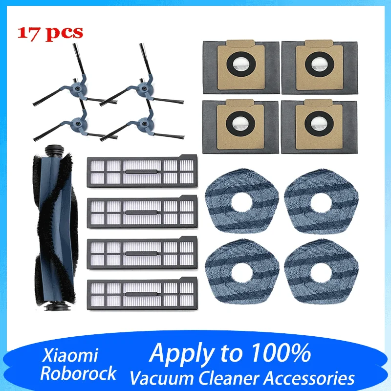 Для Eufy X10 Pro Omni Запчасти для робота-пылесоса основная боковая щетка Швабра Ткань Hepa фильтр пылесборник аксессуары запасные части
