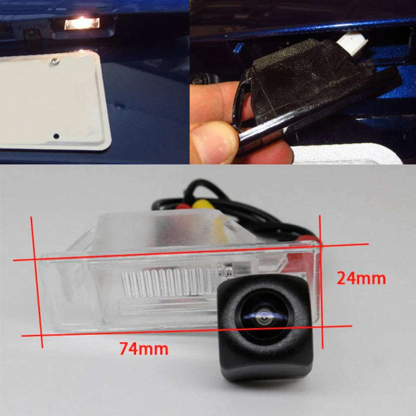 170 Degree Car Rear View Backup Parking HD Waterproof Camera For Nissan Bluebird Sylphy 2008~2010 Pulsar N16 Cefiro 2000~2008