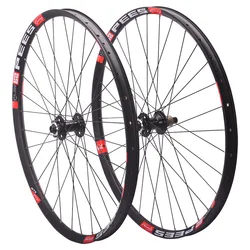 RUJIXU MTB Bike Wheelset 26 27.5 29 inch AM or DH 30mm Wide Rim148 Boost Hub 142 Thru Axle 135 QR 6 Pawls mountain Bicycle Wheel