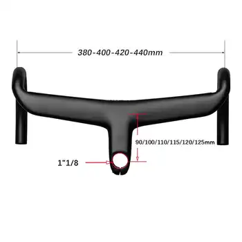 8 best sales Guidão de carbono para bicicleta de estrada - №7