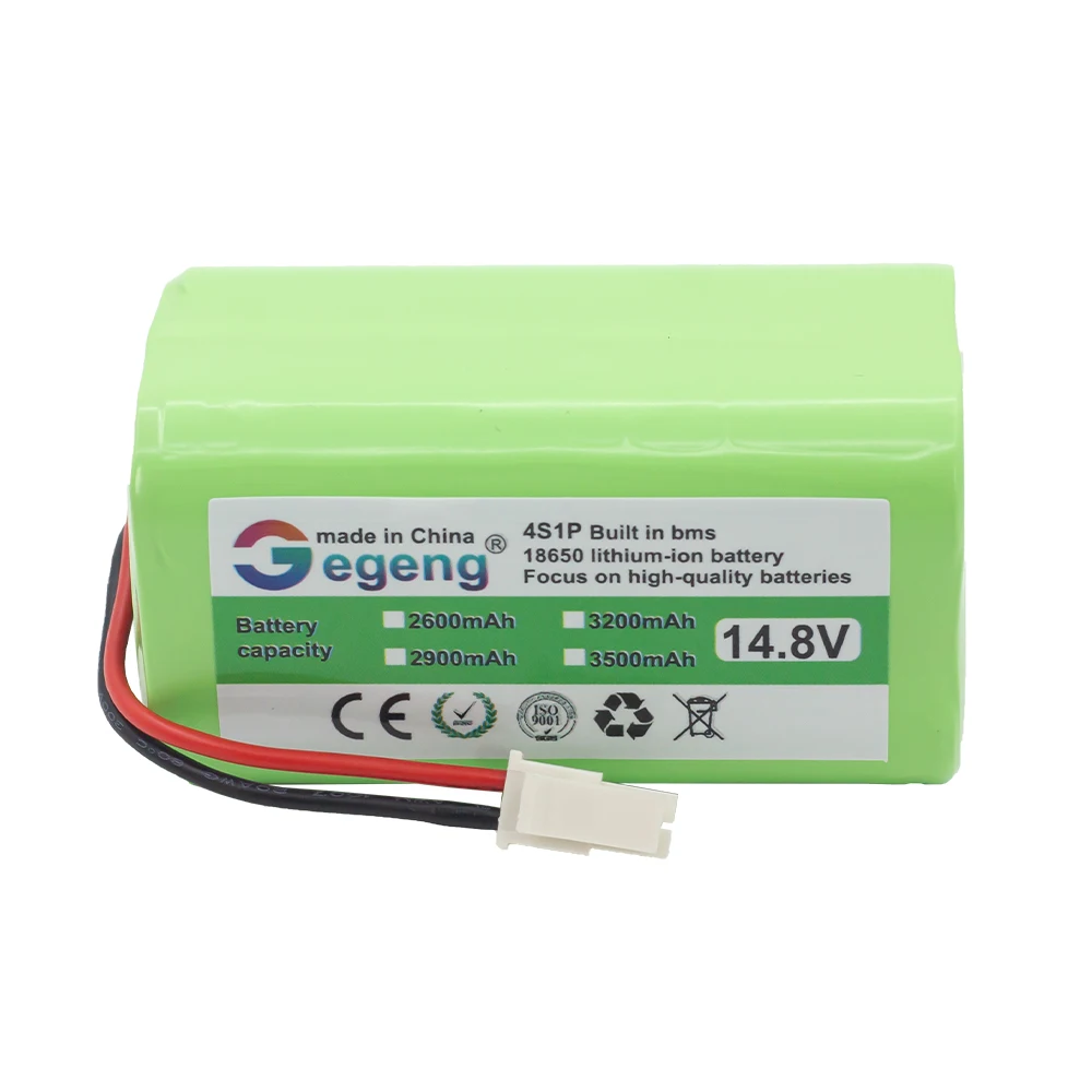 Gegeng 14.8V/14.4V 2600mAh dla Polaris 3200 Imou BG800 baterii do ładowania robot odkurzający, akcesoria do odkurzaczy 4 s1p