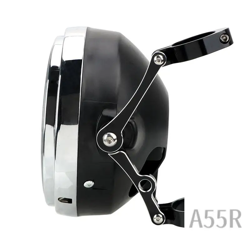 

5R-Headlight Bracket Mount Clamp Motorcycle Headlight Bracket Mount Clamp Headlight Mount Bracket For 39Mm-41Mm Silvery