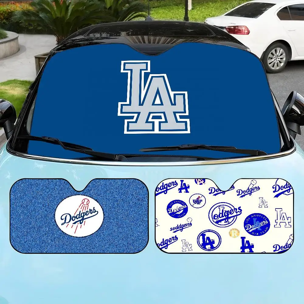 Los A-Angeles D-Dodgers Windshield Sun Shade For Sedans,51.2
