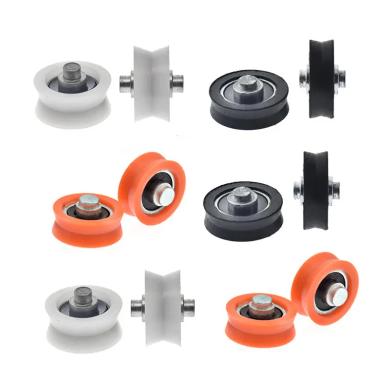 Hot sale NON-STANDARD 626 625 604 V groove type with shaft window door sliding bearing wheel pulley ROLLER wheel 20/21/22/26mm
