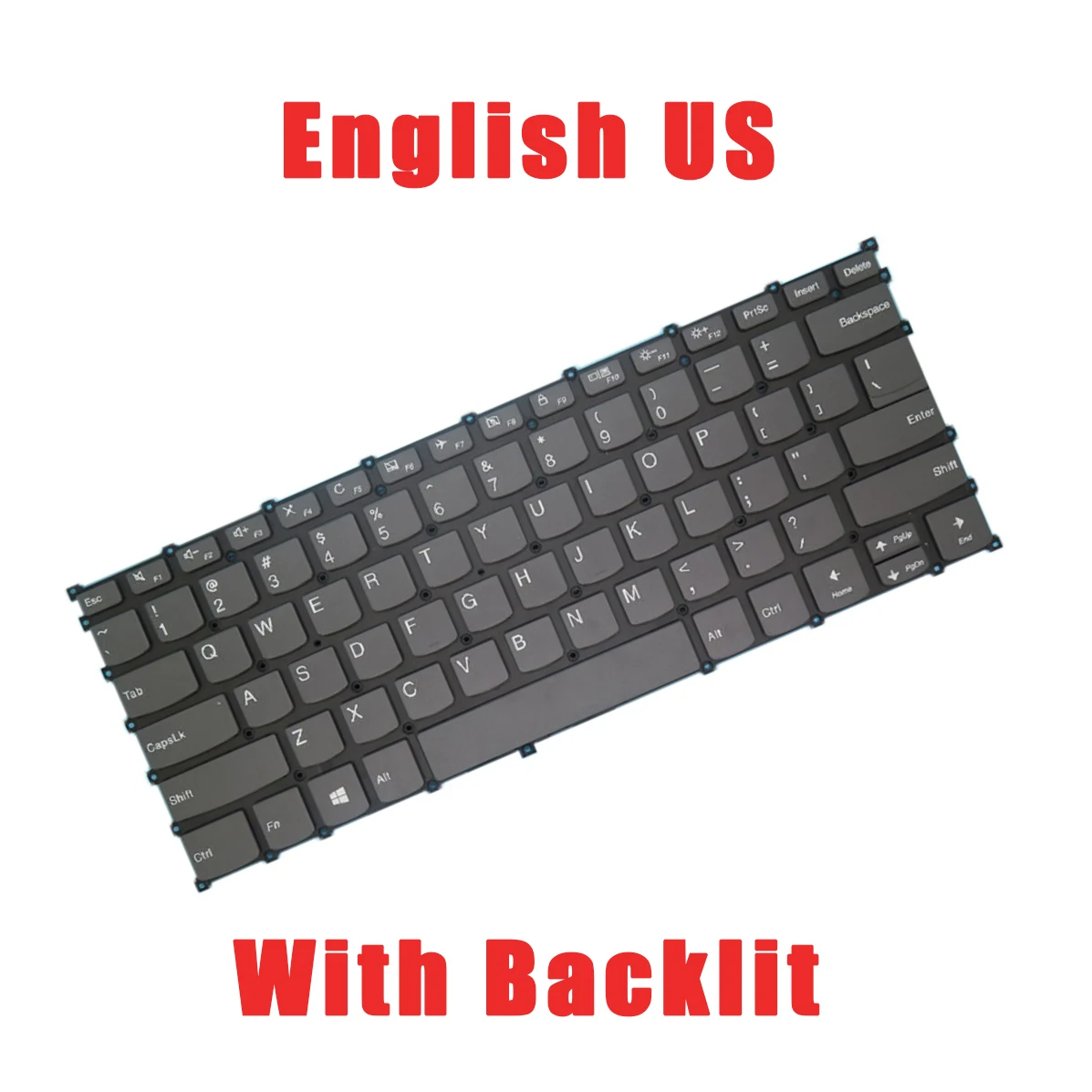 

Клавиатура для ноутбука Lenovo S540-14IWL S540-14IML S540-14API, английский, США, SN20T09331 SG-95420-XUA PP2S SN7382BL с подсветкой, новая