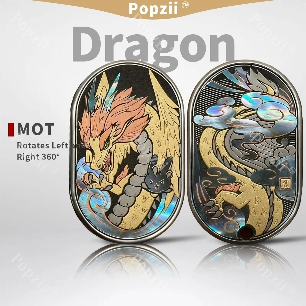 MOT Upgraded Version Of Titanosaurus Rhythm Push Slider Fidget Toy Coating Mechanical Multi Orbit Push Slider Anxiety Toys