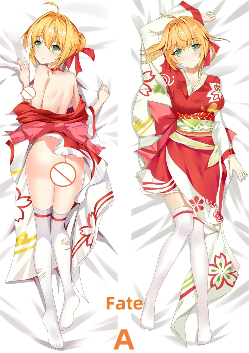 

Подушка Dakimakura в стиле аниме, искусственная, двусторонняя, с принтом в натуральную величину, наволочка для тела, подарки на заказ