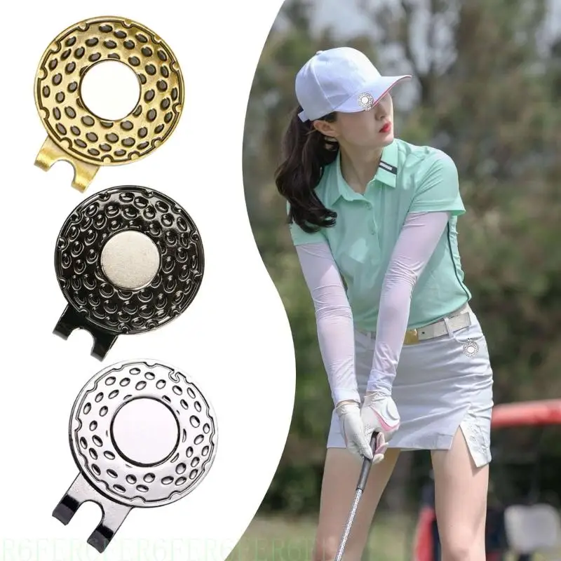 R6FE Clips Clips استبدال لعبة Golf-Ball Marker Hat Hat Clip #1