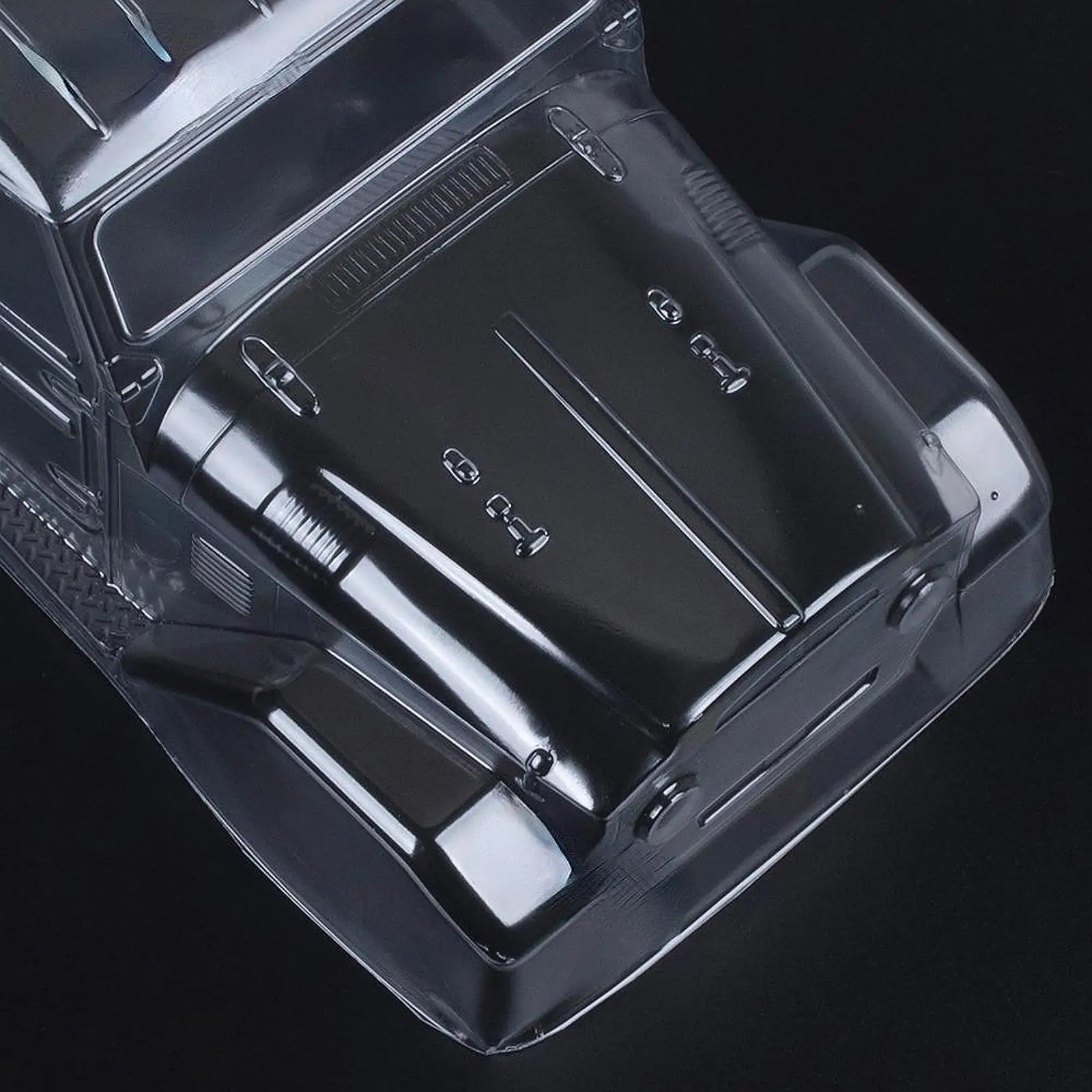 1/10 RC Truck Body Shell Clear PC Material Upgrade Parts Realistic Car Housing for RC Car Accessories