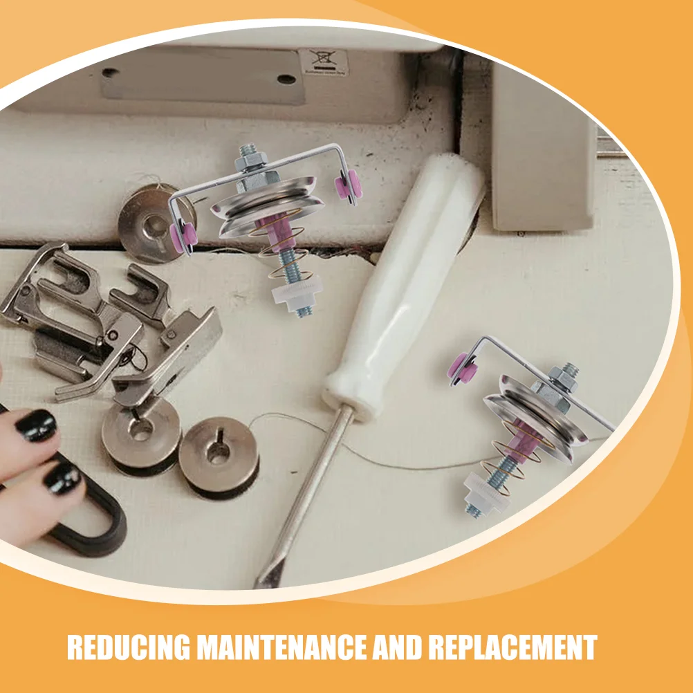 섬유 기계 액세서리 스레드 풀러 뜨개질 장력 조절기 Sentro 분할 와이어 직기 삽입 도구 부품 컴퓨터