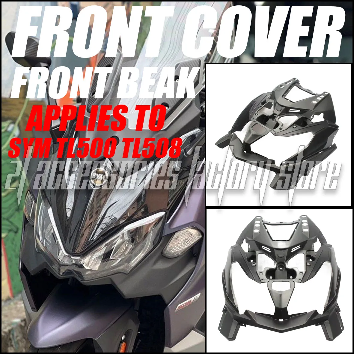 

Новая передняя крышка и клюв для Sym Cruisym 300 Alpha