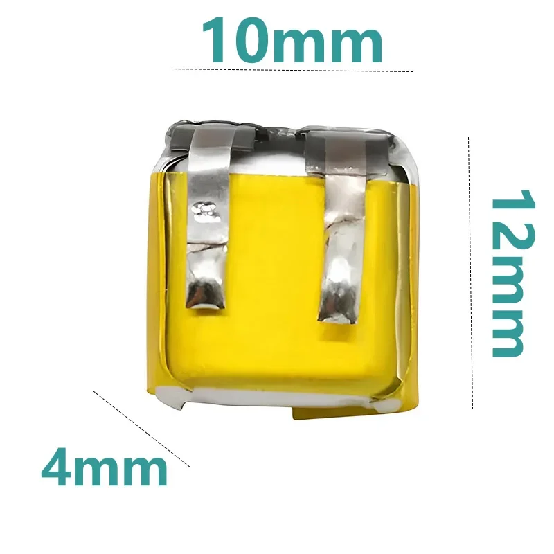 Bateria 401012/501012 3.7V, akumulator litowy 401012 3.7V 30mAh/40mAh do słuchawek Bluetooth i małej elektroniki. — zdjęcie produktu 6
