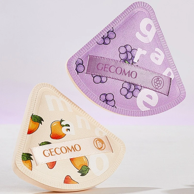 Purple Grape Cosmetic Powder Puff Dry and Wet Dual-use Skin-friendly Air Cushion Soft Cosmetic Puff Makeup Foundation Sponge 1Pc