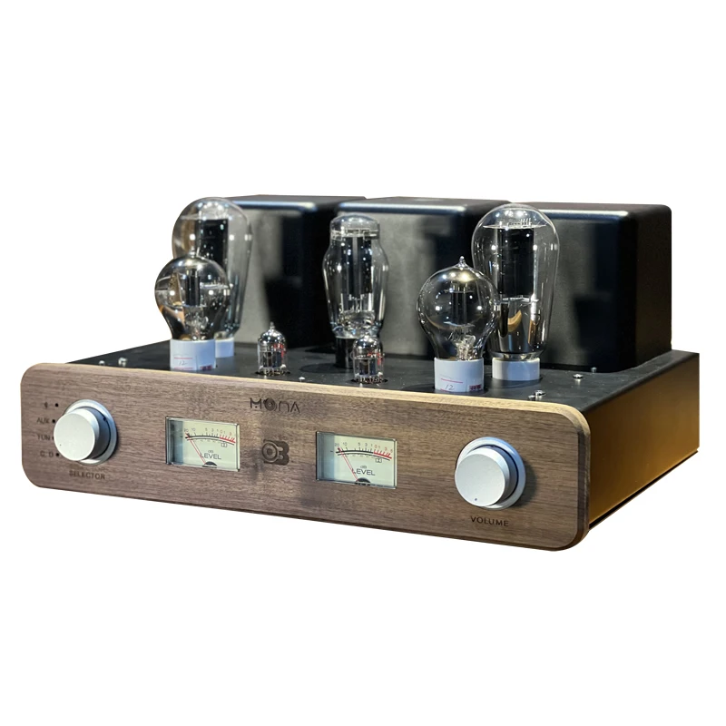 New 300B Mana tube amplifier upgraded version 7-tube dual preamp/amplifier tube pure tube amplifier Bluetooth