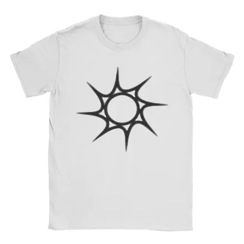 Camiseta SPAWN POINT, camisetas Hipster de verano para hombre, camisetas 100% de algodón con cuello redondo, camisetas de gran tamaño de manga corta Y2K, camisetas divertidas