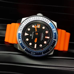 Sapphire glass mirror 2023 automatic mechanical movement watch stainless steel waterproof men's watch 42mm dial