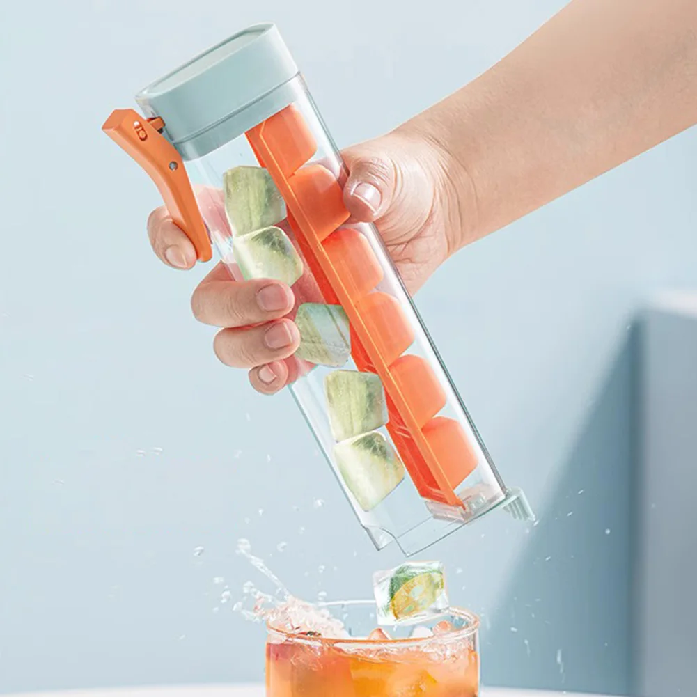 Ice Tube Making Trays Easy Push and Pop Out Ice for CUBE Molds Ice for CUBE Tray Stick Ideal for Sports and Water Bottles