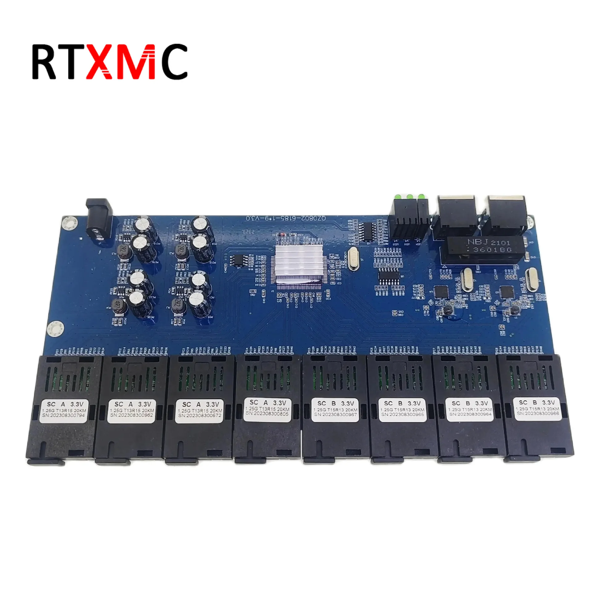 Commutateur fibre FTTH 8G2E 8S - Ethernet Switch 8 Port avis et prix