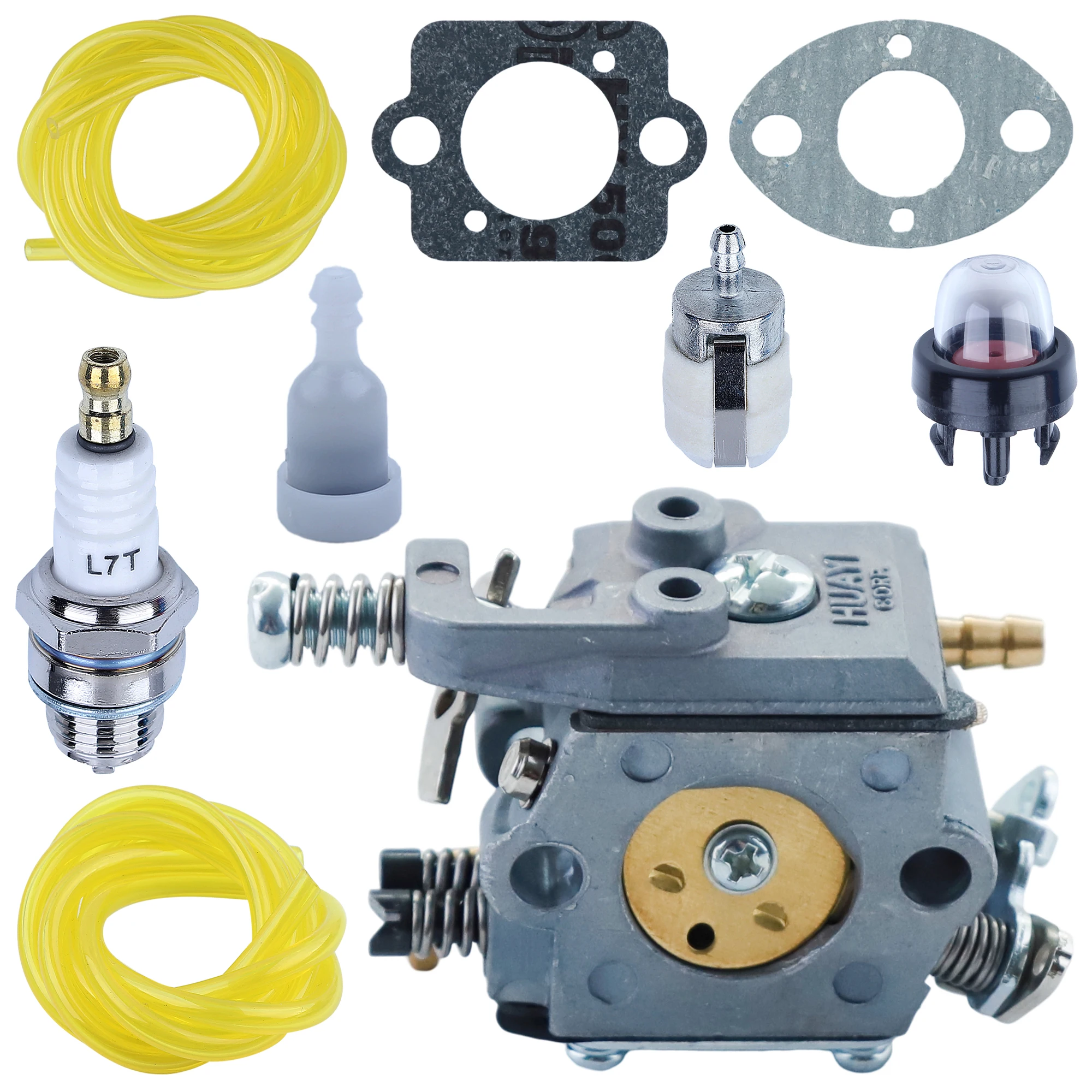 ชุดคาร์บูเรเตอร์ WT-946ปรับแต่งสำหรับเลื่อยไฟฟ้า CS-310เสียงสะท้อนแทนที่ A021001700ด้วยตัวกรองอากาศ P021016500