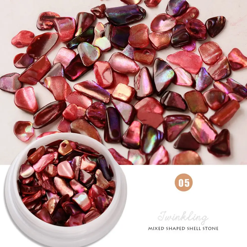 Manicure Accessories Aurora DIY Nail Art Decorations Shell Fragments Ornament Nail Art Abalone Slices Nail Art Shell Slices