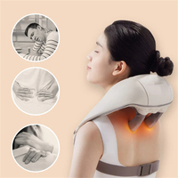 Neck And Shoulder Massager Shawl Kneading Spine Back Muscle Relaxer for Car Home Use Trapezius Neck and Shoulder Massage