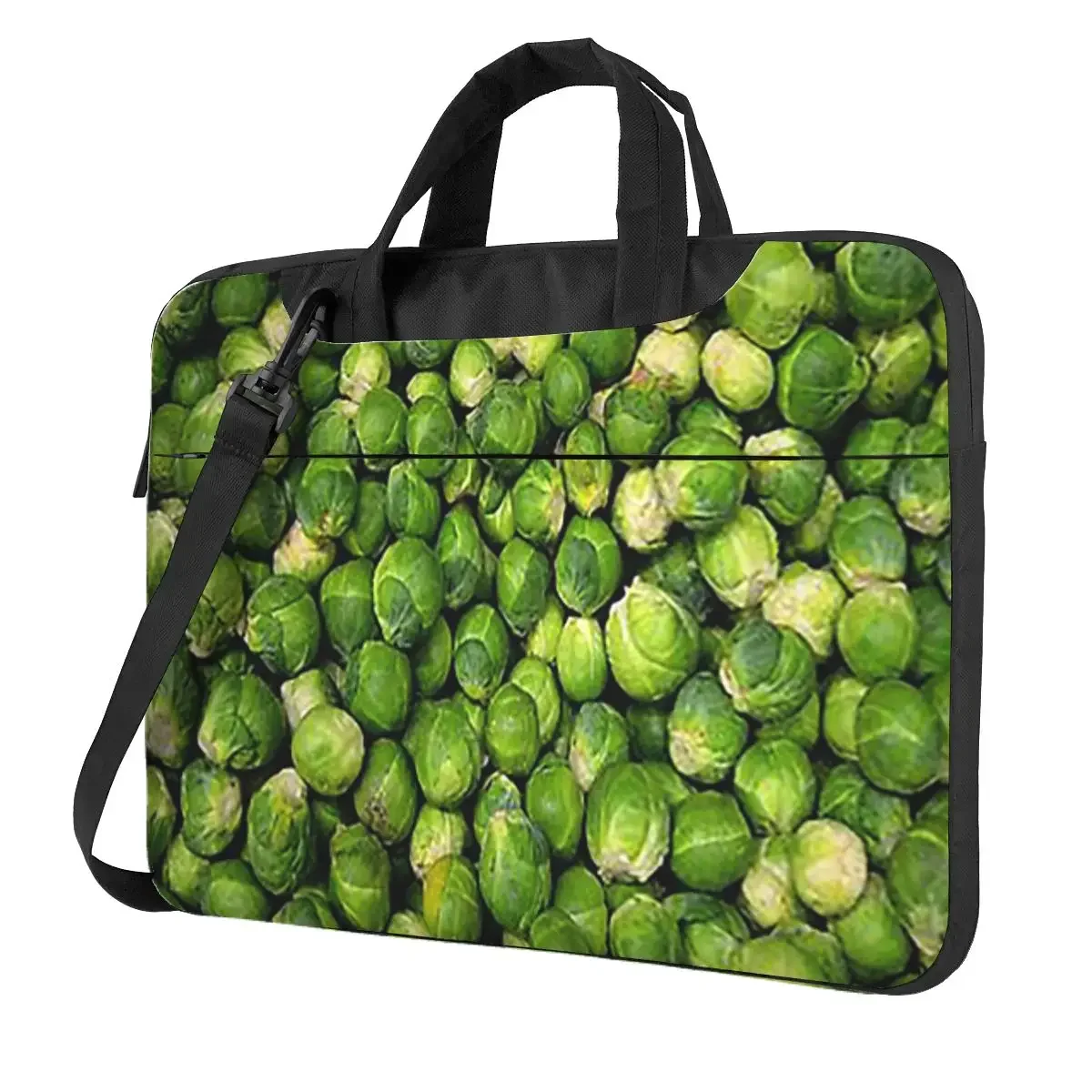 

Brussels Sprouts Novelty Crossbody Laptop Bag Case Computer Bag 13 14 15.6 Inch Notebook Pouch for Macbook Pro Lenovo