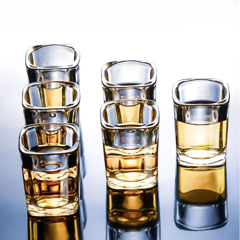 Schnaps glas Set Weißwein glas Becher halter Trink geschirr Set Spiritus Glas Bar Ktv Weinglas