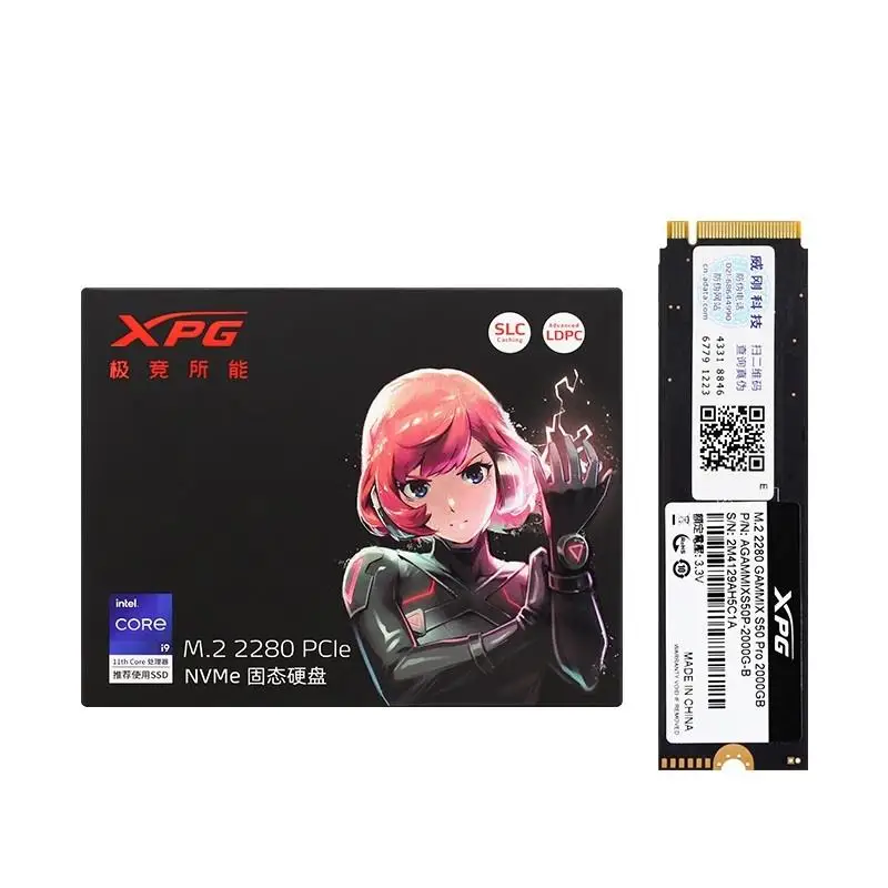 New! S50 Pro PCIe Gen4x4 M.2 2280 Solid State Drive 2000GB 1000GB 500GB Internal Gaming SSD for Desktop Laptop