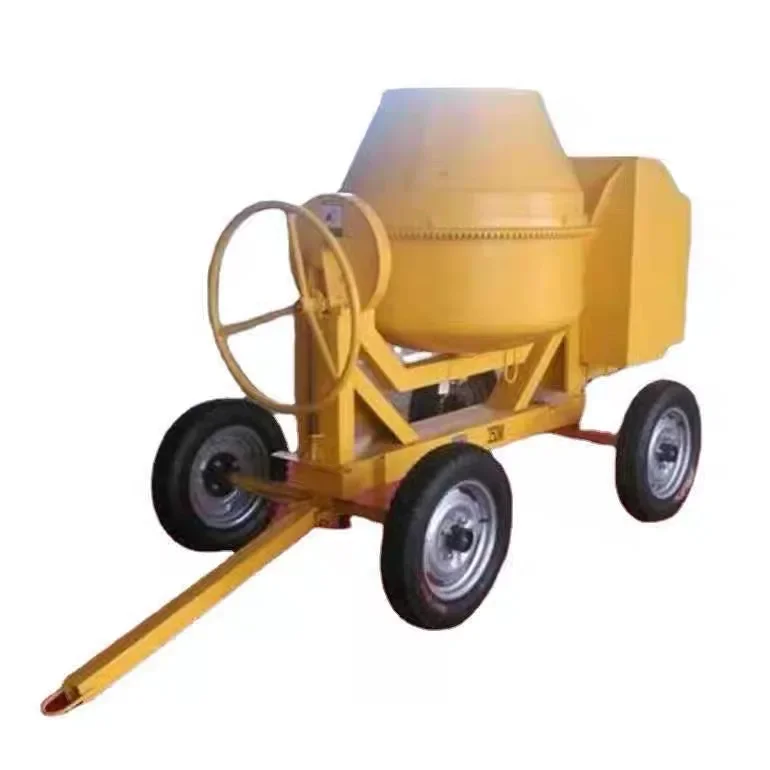 Portable High Capacity 350L 400L 500L power engine Concrete Mixer