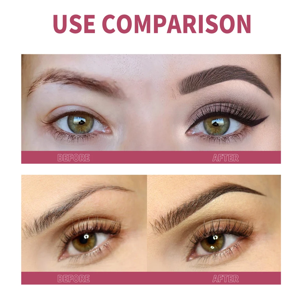 

2pcs Angled Eyebrow For Women Makeup Tools Portable Smoky Eye Brows Makeup Brush Angled Brush Tools