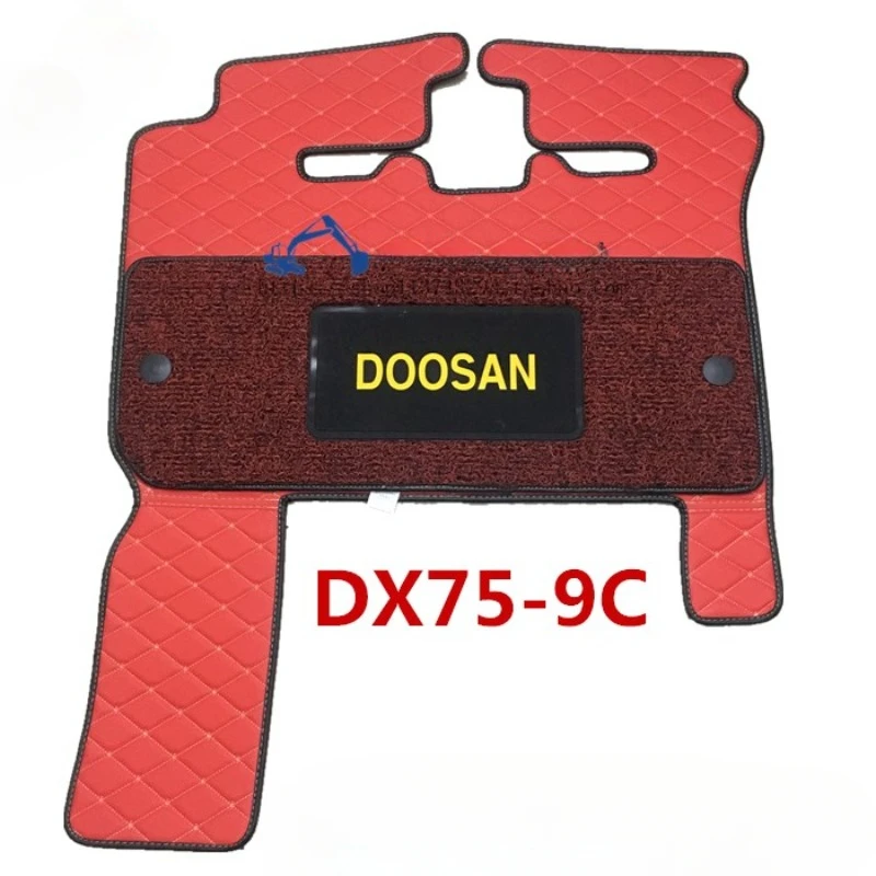 Rubber Floor Mats Cab for Doosan Daewoo DX75-9/150/220/225/260-9C