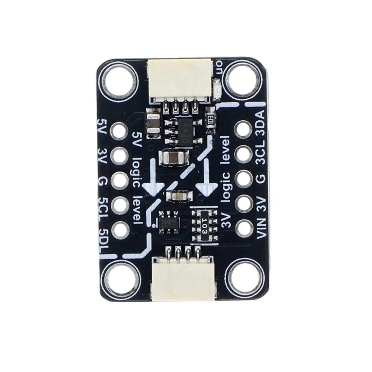 QT 5V to 3V Level Converter Module 5V to 3V Level Shifter Breakout Signal Level Conversion for STEMMA QT/Qwiic