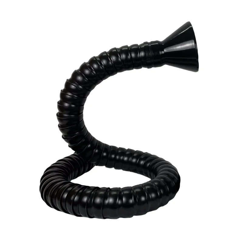 

1M Flexible Smoke Exhaust Ventilator Pipe Positioning Bamboo Tube Suction Air Collector Hood Industrial Extraction System