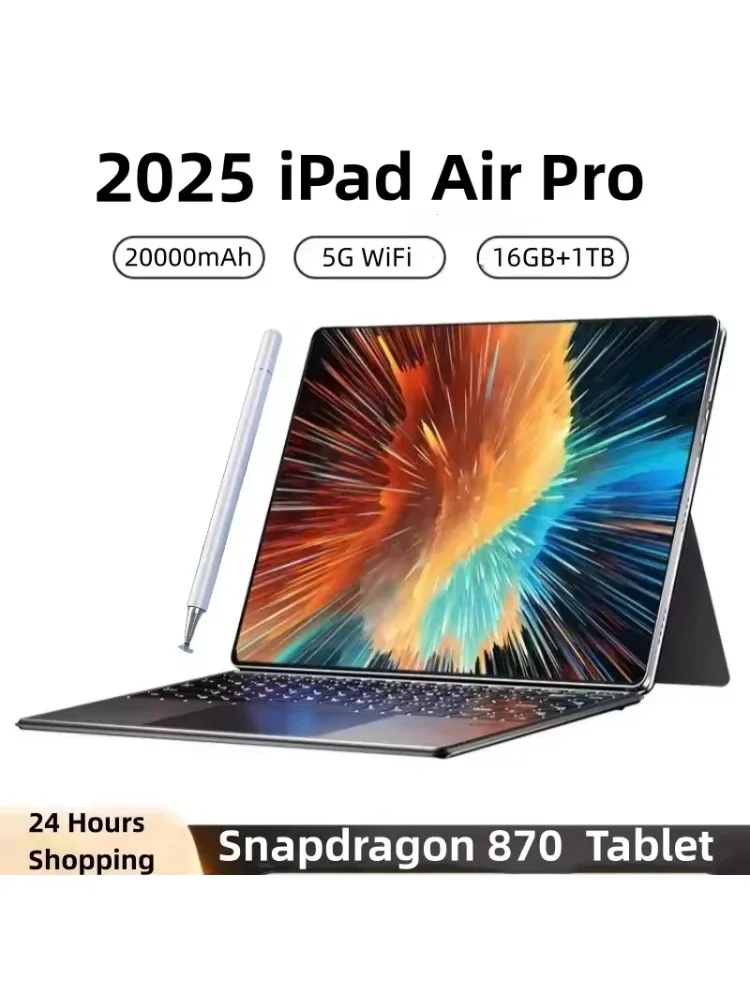 IPad Air Pro 11 Inch Global Edition Originele Tablet 22GB 1TB Android 14 4K HD 5G Dual SIM Video-oproep WIFI HD Scherm Mi Tablet - afbeelding 2