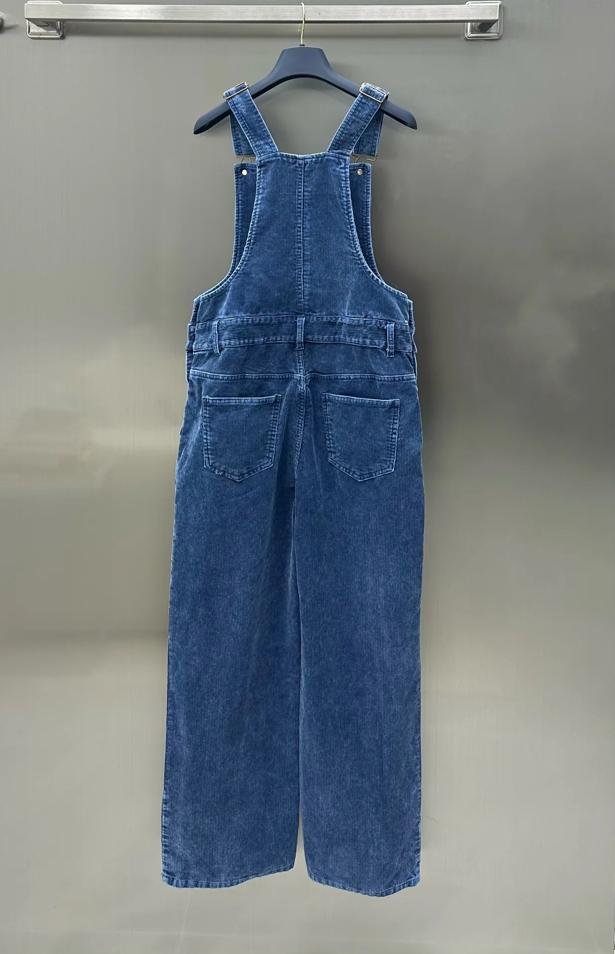 2024 Women's Clothing Fashionable corduroy overalls trousers