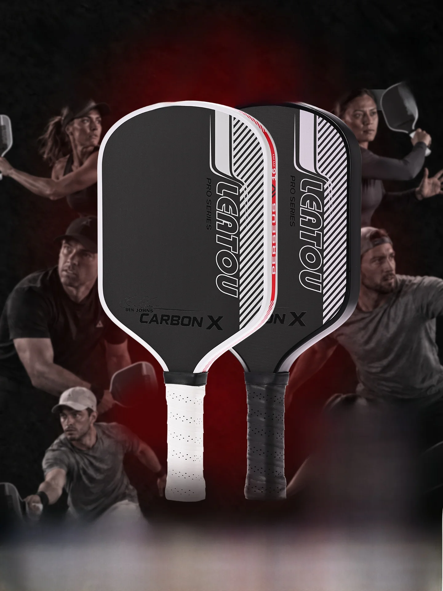 professional-grade-carbon-fiber-pickleball-paddle-full-set-high-end-sports-competition-level-leatou-ft-series-fitness-equipment