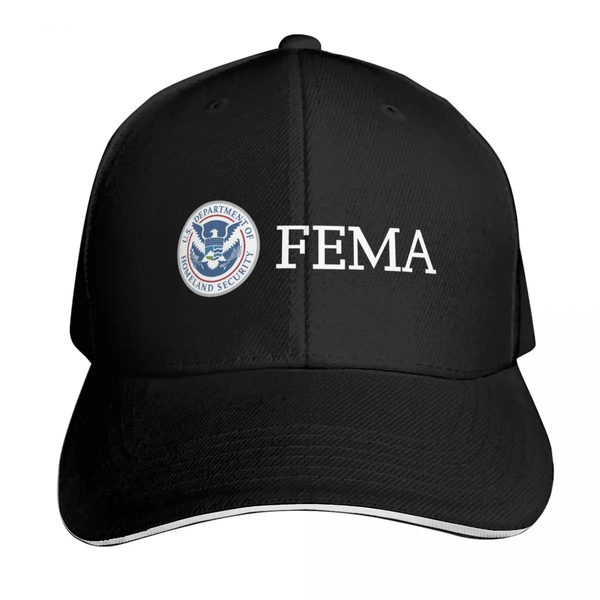 FEMA FEDERAL EMERGENCY MANAGEMENT AGENCY LOGO Baseball Cap Lightweight Packable Gift for Him Her Casual Daily Wear