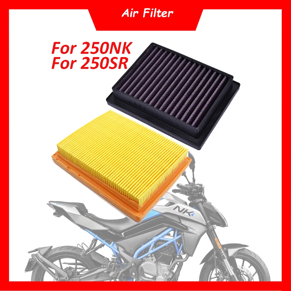 

Motorcycle Engine Air Filter Cleaner Air Intake Filter Element For CFMoto 250NK 250SR CF250-A 250NK/SR 250 NK SR