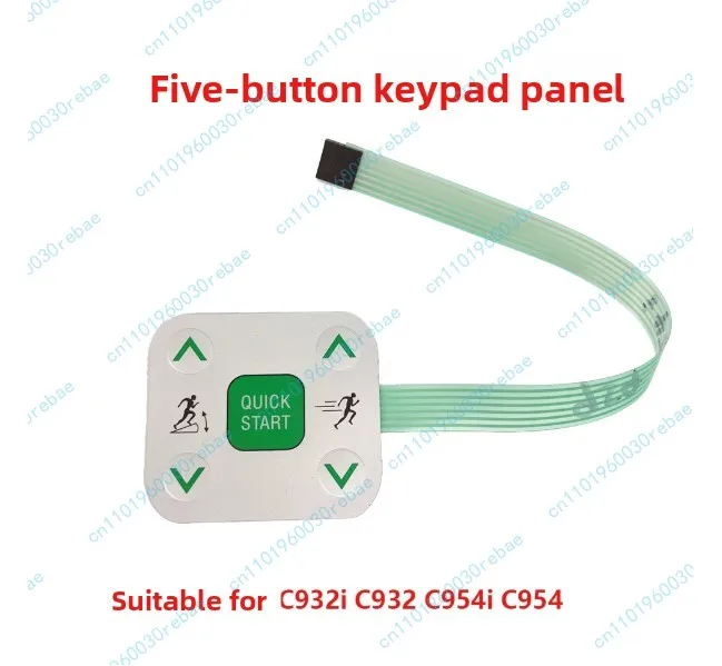 1pcs c932i c932 c954i c954 treadmill navigation five-button button panel