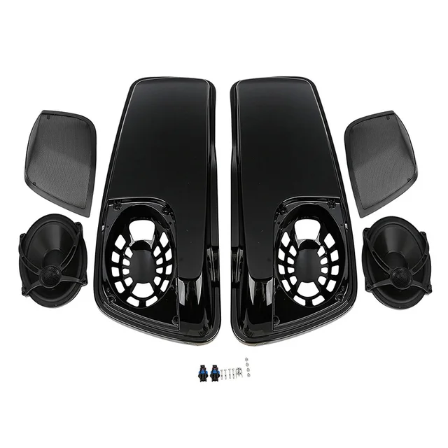 Pokrywy sakw motocyklowych z głośnikiem 5x7 cali do Harley Touring Electra Road Glide King FLH FLTR FLHX FLHR FLHTK FLHRC FLHT 14-23