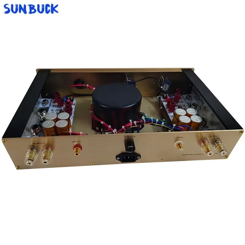 SUNBUCK リファレンス ACOUSTICS FM300A 150W ステレオ 2.0 パワーアンプは Dartzeel 108 パワーアンプ オーディオよりも優れています