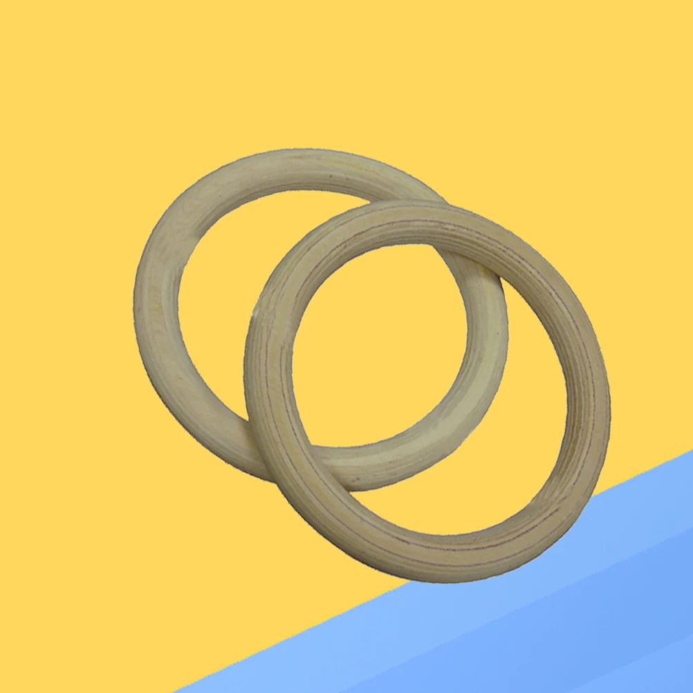 

A Pair of Gymnastic Rings Rings for Full Body Strength and Bodyweight Training Cross-Training Workouts (28mm)