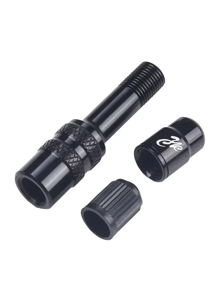 New Inflatable Extension Bicycle Components & Parts Air Fork Inflatable Valve Adapter AV Extension Conversion Nozzle Ununiversal